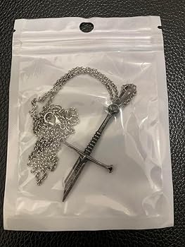 Amazon.co.jp: 残1 ロードオブザリング ナルシルの剣 ネックレス